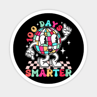 Groovy 100 Days Smarter Happy 100Th Day Of School Teacher Magnet